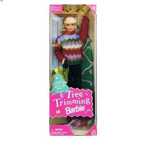 Tree Trimming Barbie 1998